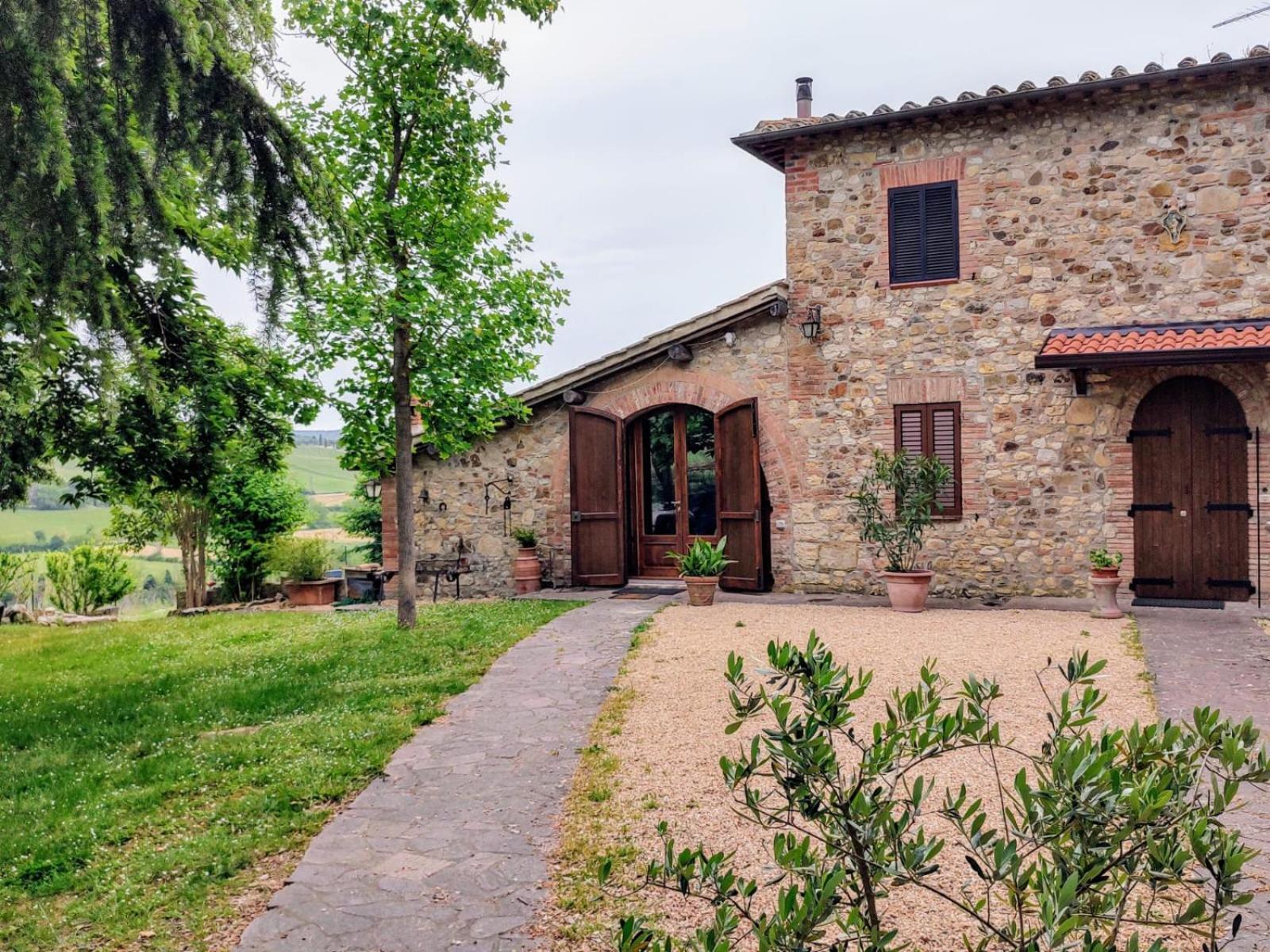 דירות סיינה Il Giardino Del Chianti מראה חיצוני תמונה